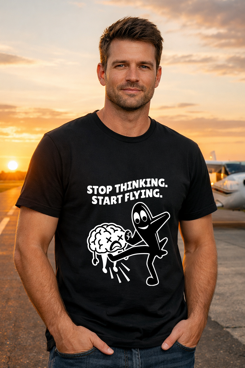 T-Shirt - Stop Thinking