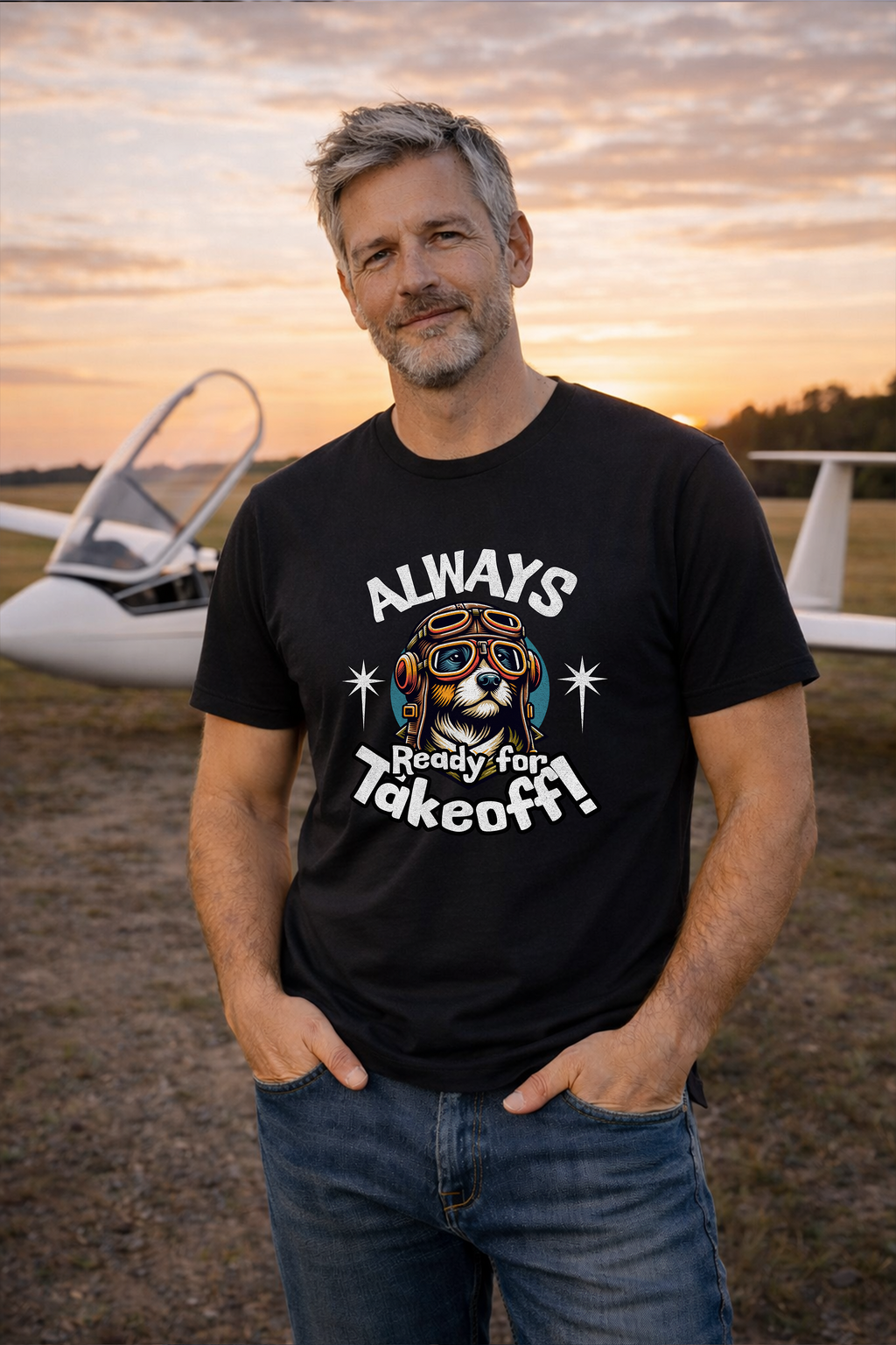 T-Shirt - Always ready for Takeoff