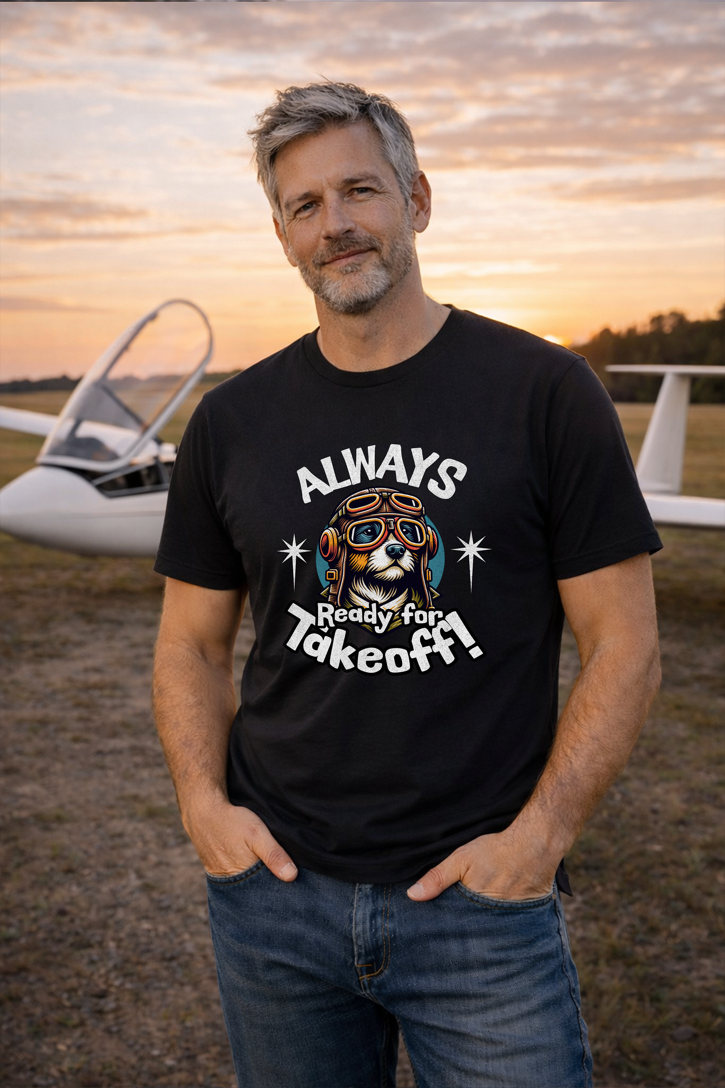T-Shirt - Always ready for Takeoff