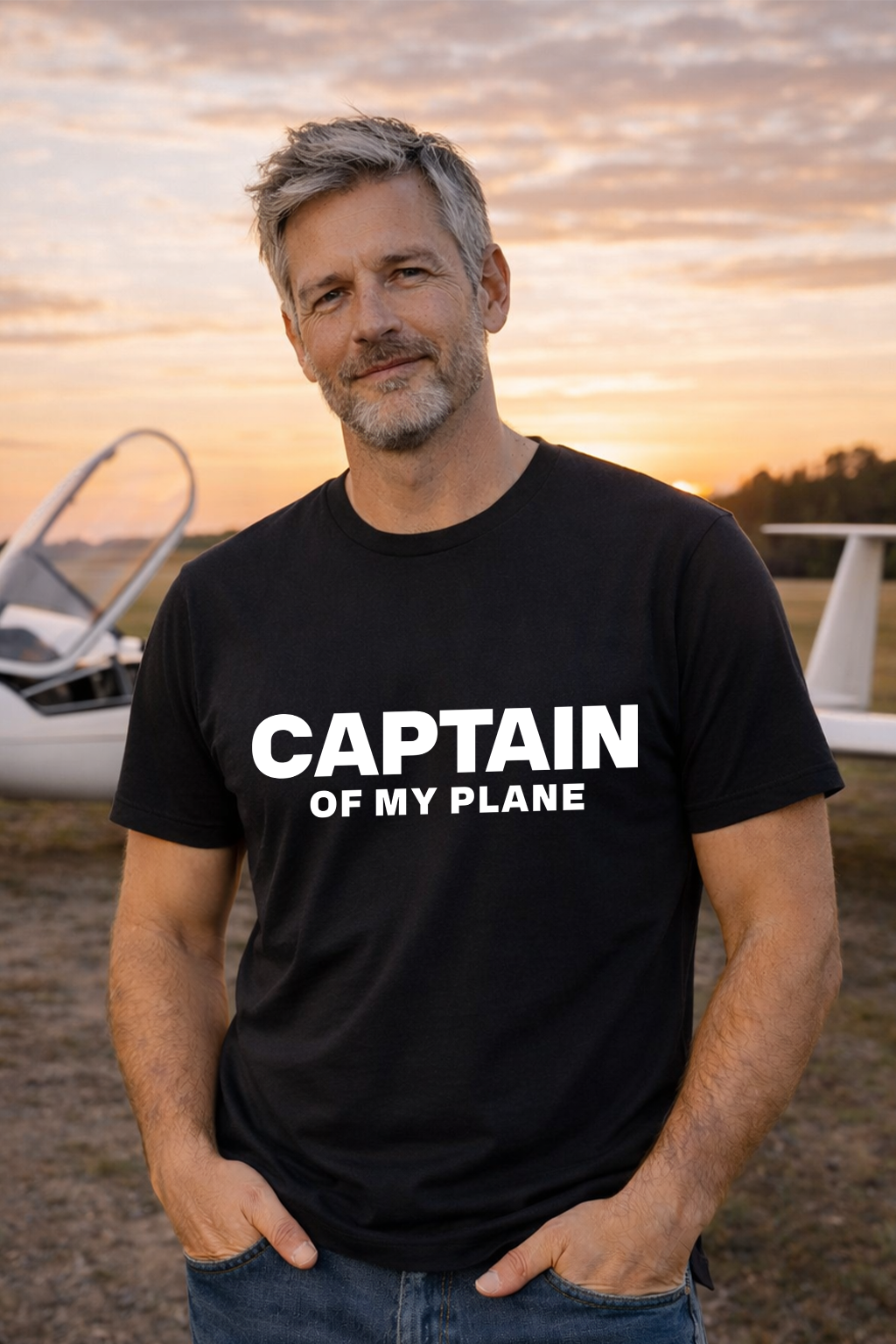 T-Shirt - Captain of my Plane