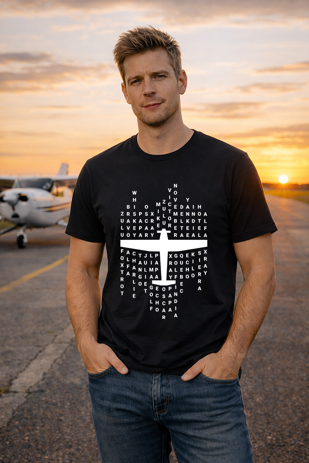 T-Shirt - Pilotenalphabet ICAO