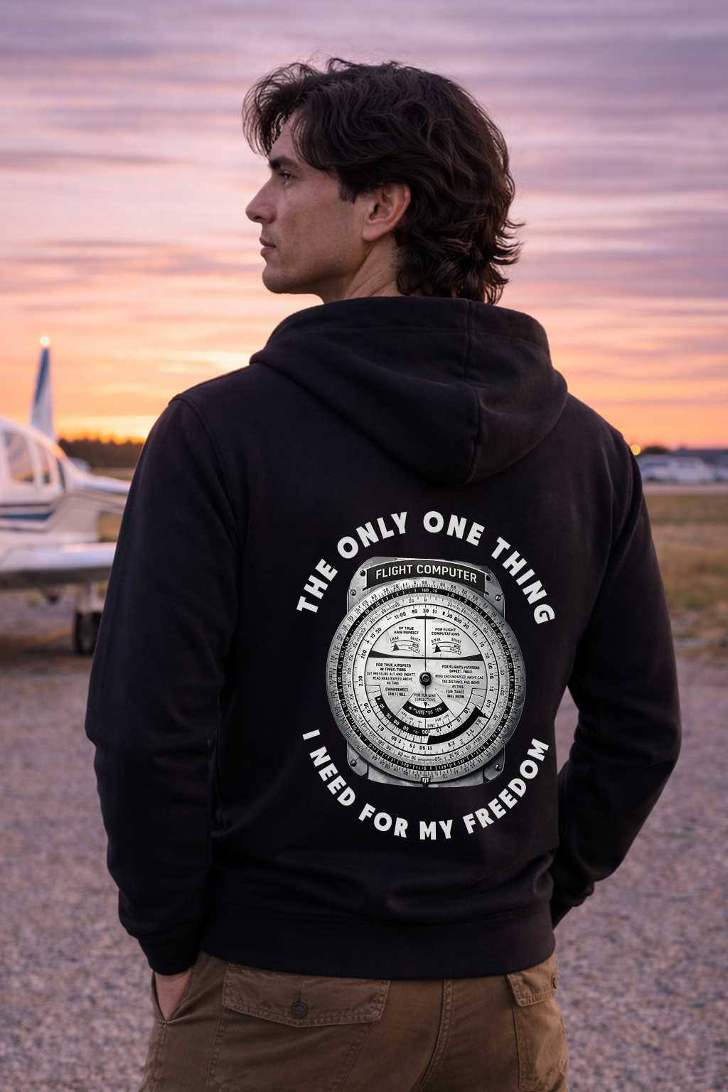 Hoodie - Flight Computer Backprint