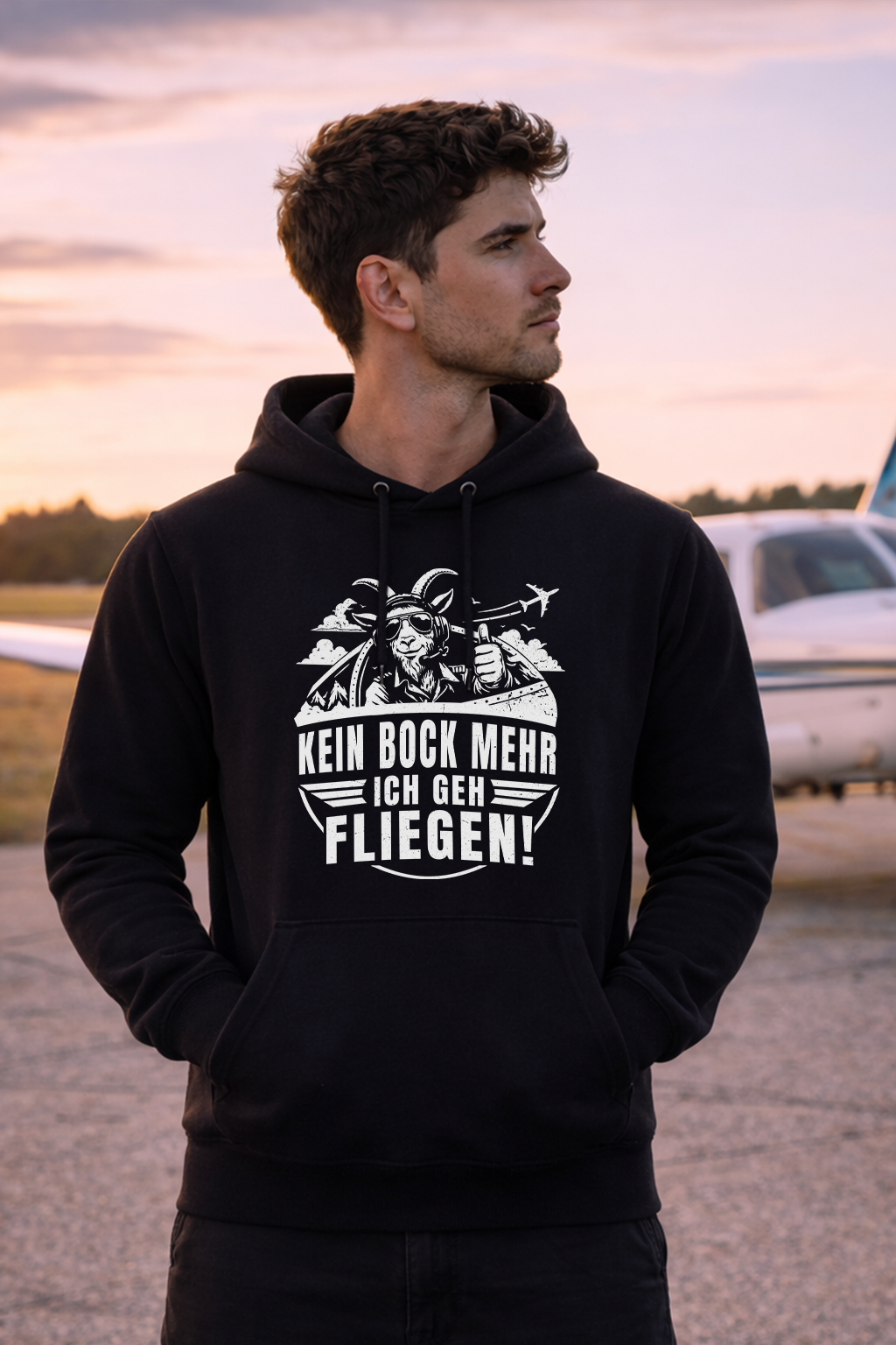 Hoodie - Kein Bock mehr ich geh fliegen