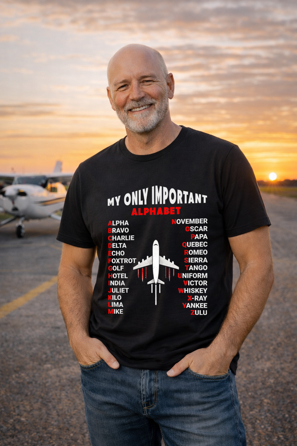 T-Shirt - My only important Alphabet
