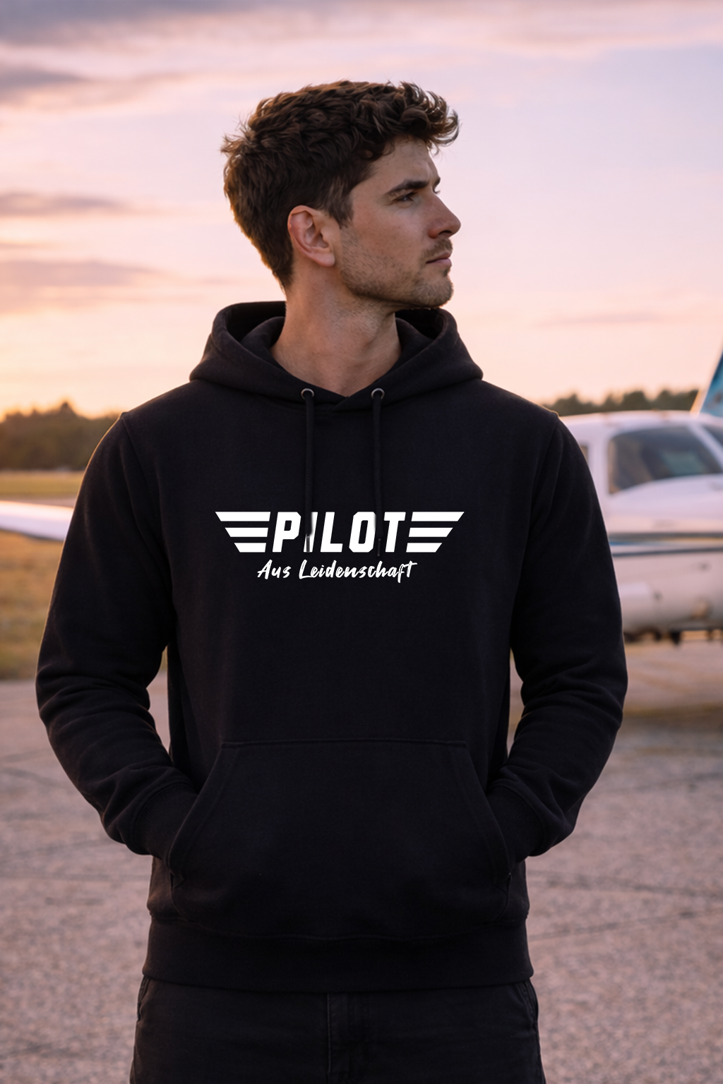 Hoodie - Pilot aus Leidenschaft