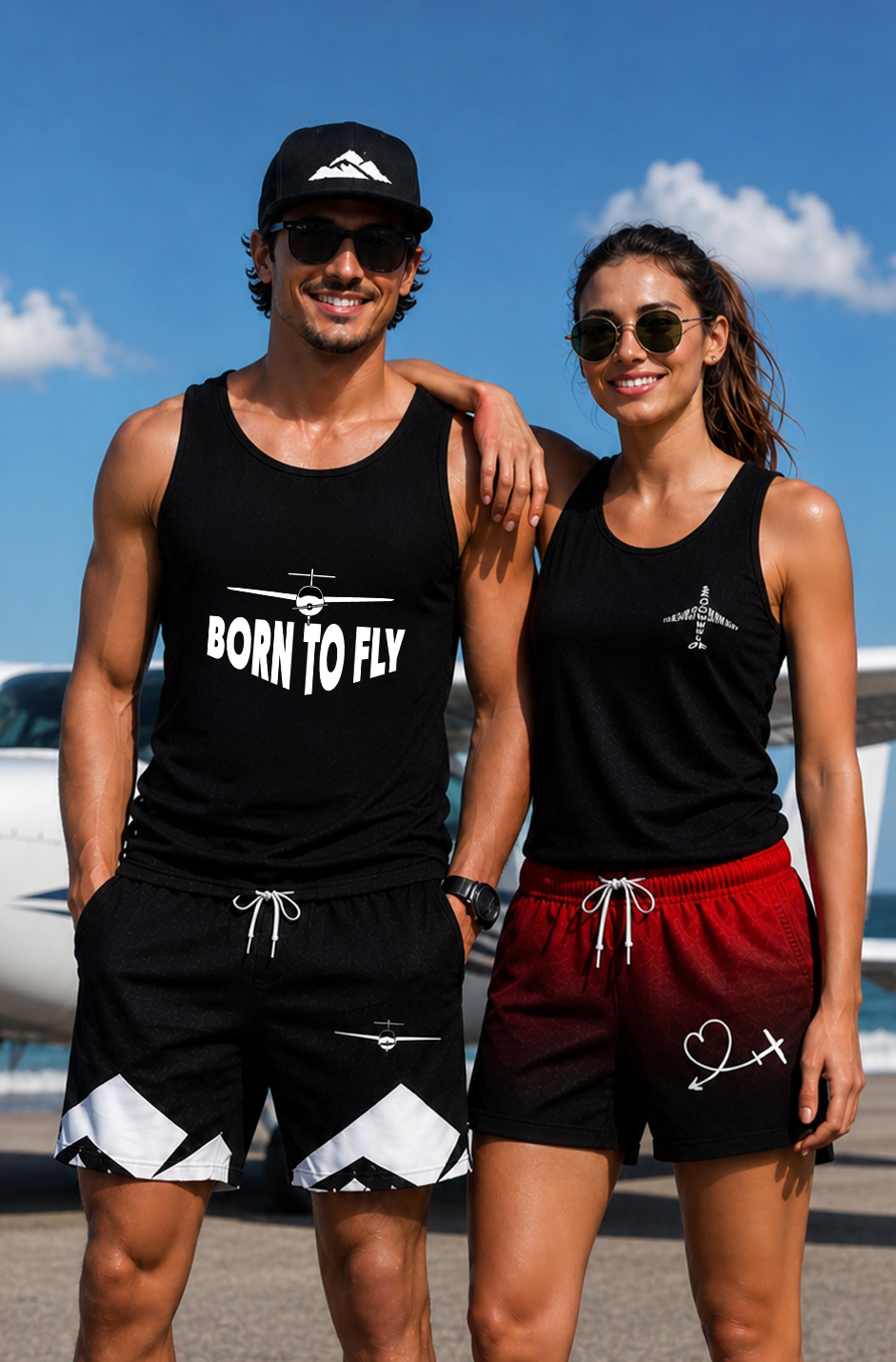 Tanktop Born to fly