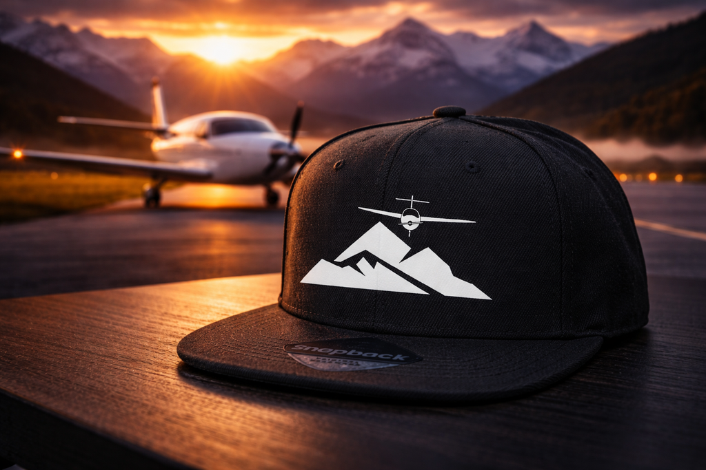 Cap -  Berge und Flugzeug