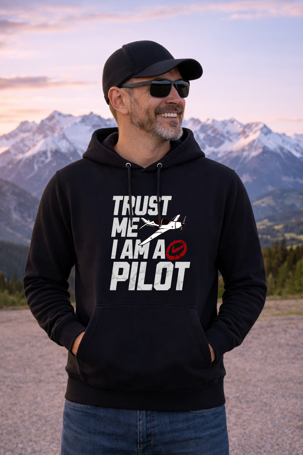 Hoodie - Trust me I am a pilot